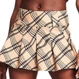 I.AM.GIA Pleated schoolgirl mini skirt